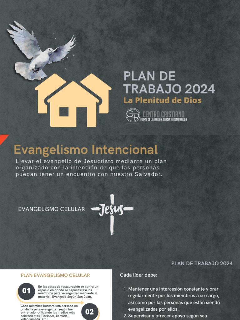 Plan de Evangelismo 2024 | PDF | Evangelización | Evangélico
