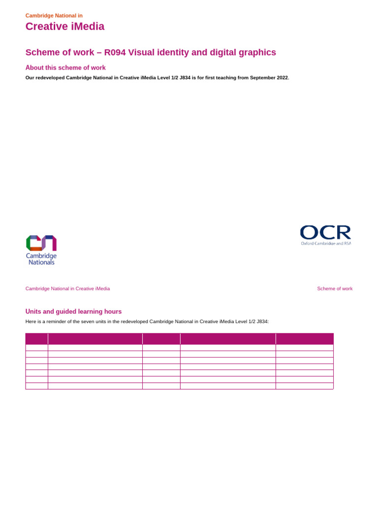 Creative iMedia R094 Scheme Overview | PDF | Brand | Graphic Design