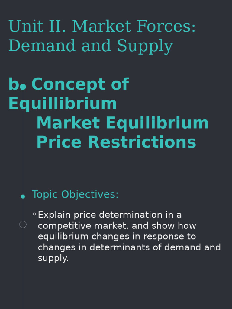 Unit+2 +Market+Equillibrium | PDF | Economic Surplus | Elasticity ...