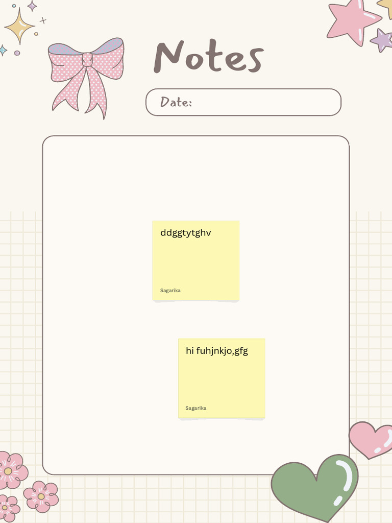 Pink Notes | PDF
