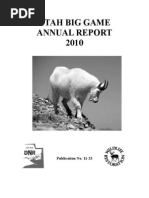 Download Utah Big Game Annual Report 2010 by State of Utah SN87813465 doc pdf