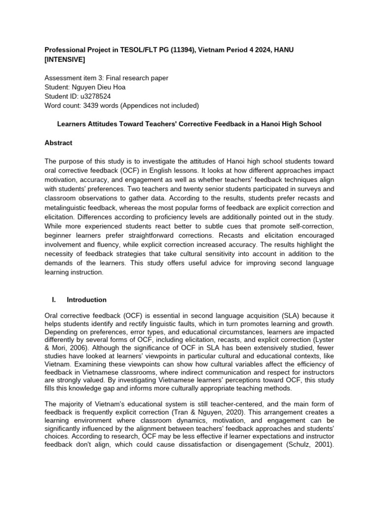 Assessment 3 25 12 PDF Second Language Learning