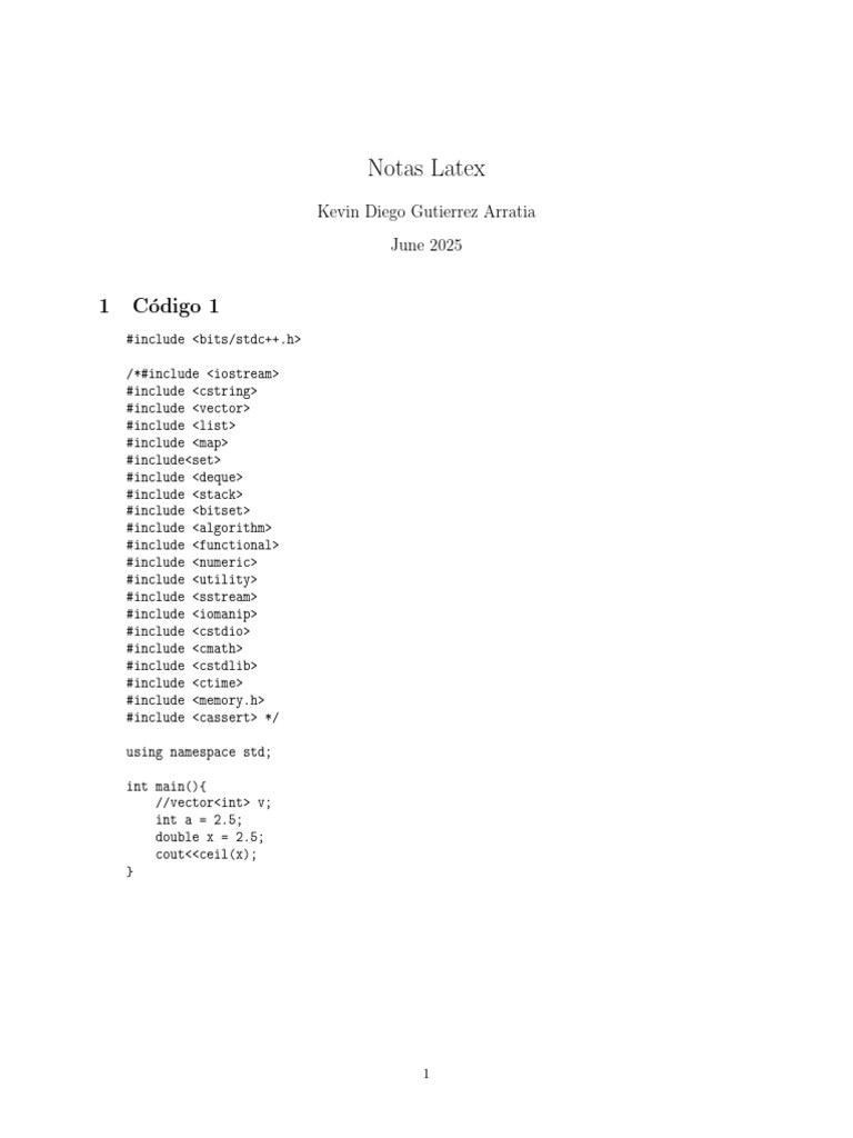 Ejercicios de Programación Competitiva en C++ | PDF | C ++ | Informática