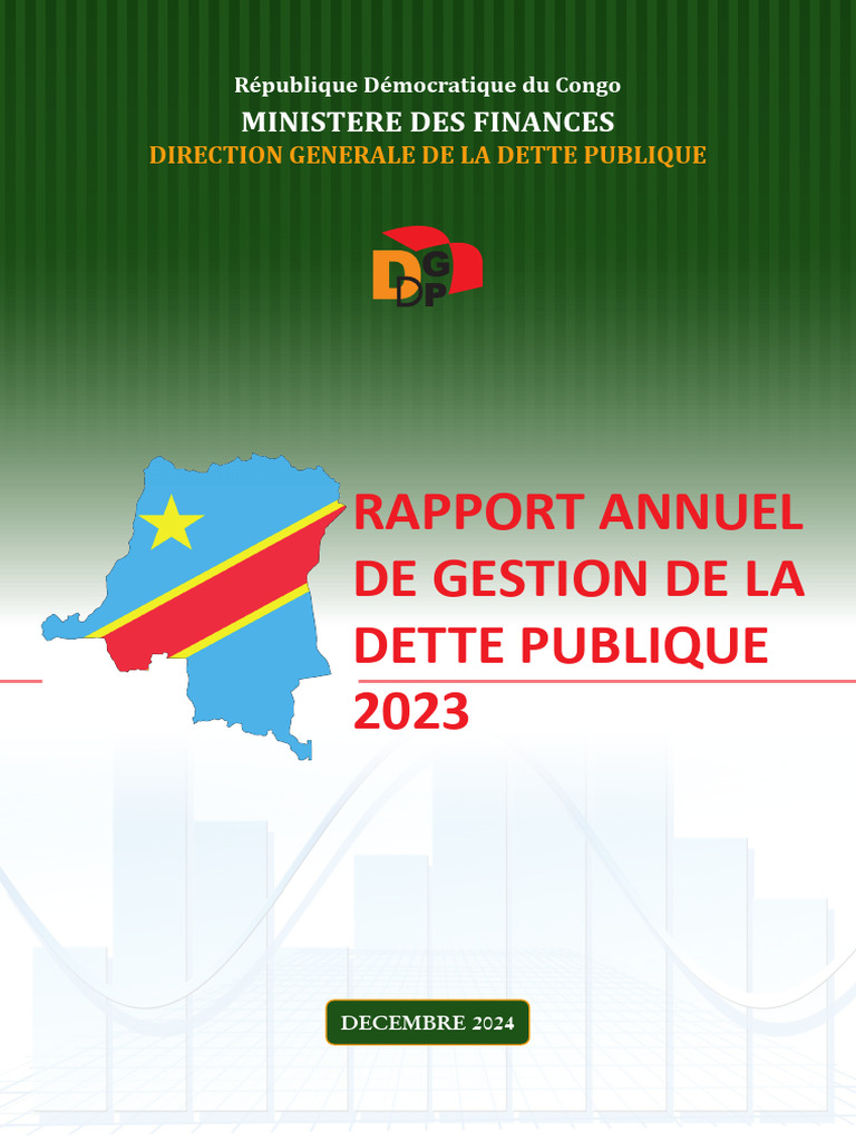 Rapport sur la Dette Publique 2023 RDC | PDF | Dette publique | Dettes
