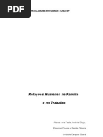 Trabalho sobre Relações Humanas PRONTINHO