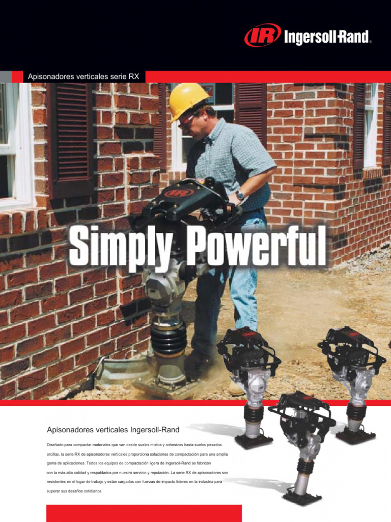 Apisonadores Verticales Serie RX | PDF