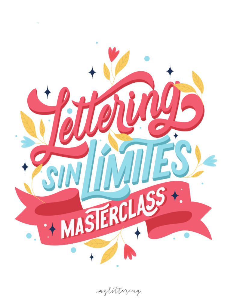 Caligrafía y Lettering: Guía Básica | PDF