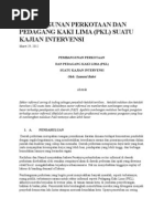 Download Pembangunan Perkotaan Dan Pedagang Kaki Lima by Senny Apriani SN87817478 doc pdf