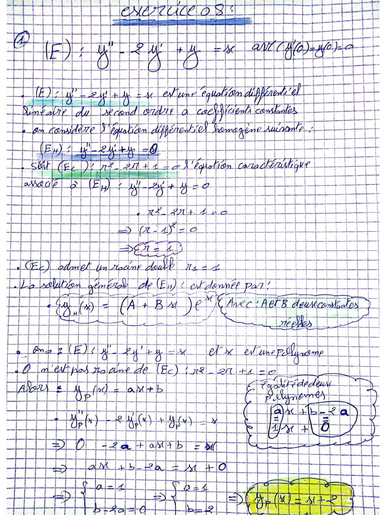 Exercice 8 Serie 2 | PDF