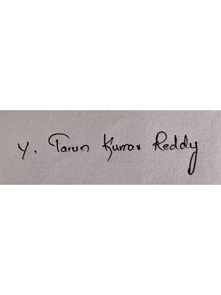 Signature | PDF