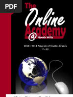 Download 2012-2013 Online Academy Program of Studies by jtaylor422 SN87822039 doc pdf