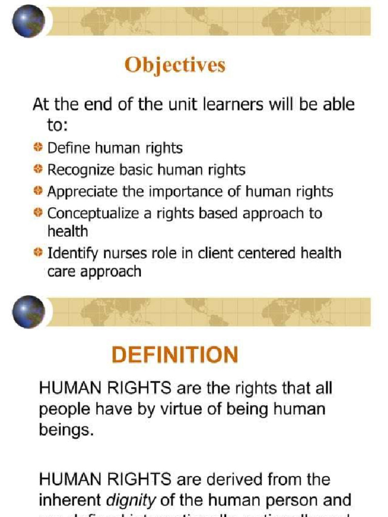 Human Rights | PDF