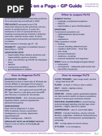 Active Stand Test Instructions for POTS | PDF