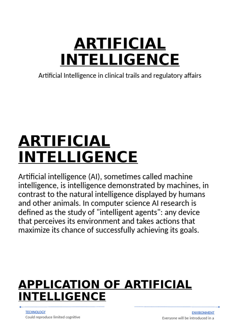 AI in Clinical Trials and Drug Development | PDF | Artificial ...