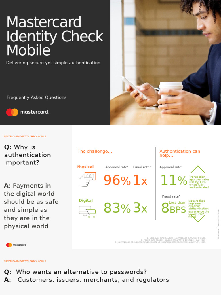 Secure Mobile Authentication Solutions | PDF | Master Card | Authentication