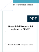 Manual Del Usuario Del Aplicativo Ppmip