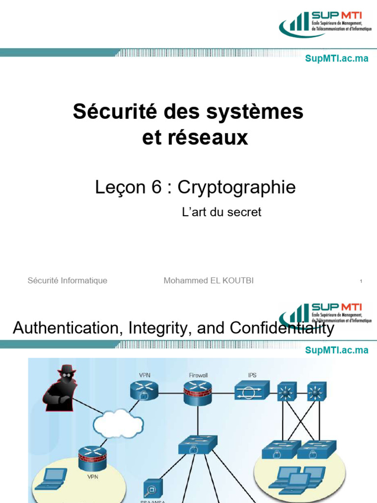 Introduction à la Cryptographie Sécurisée | PDF | Cryptographie | Cryptage