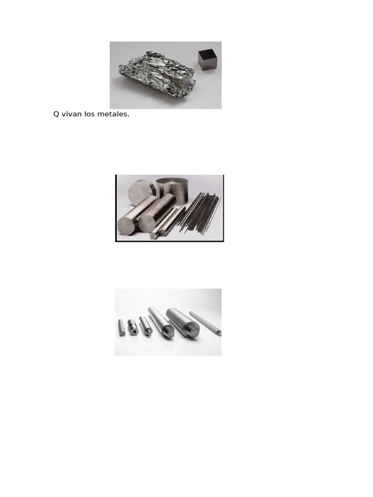 Metalesssss | PDF