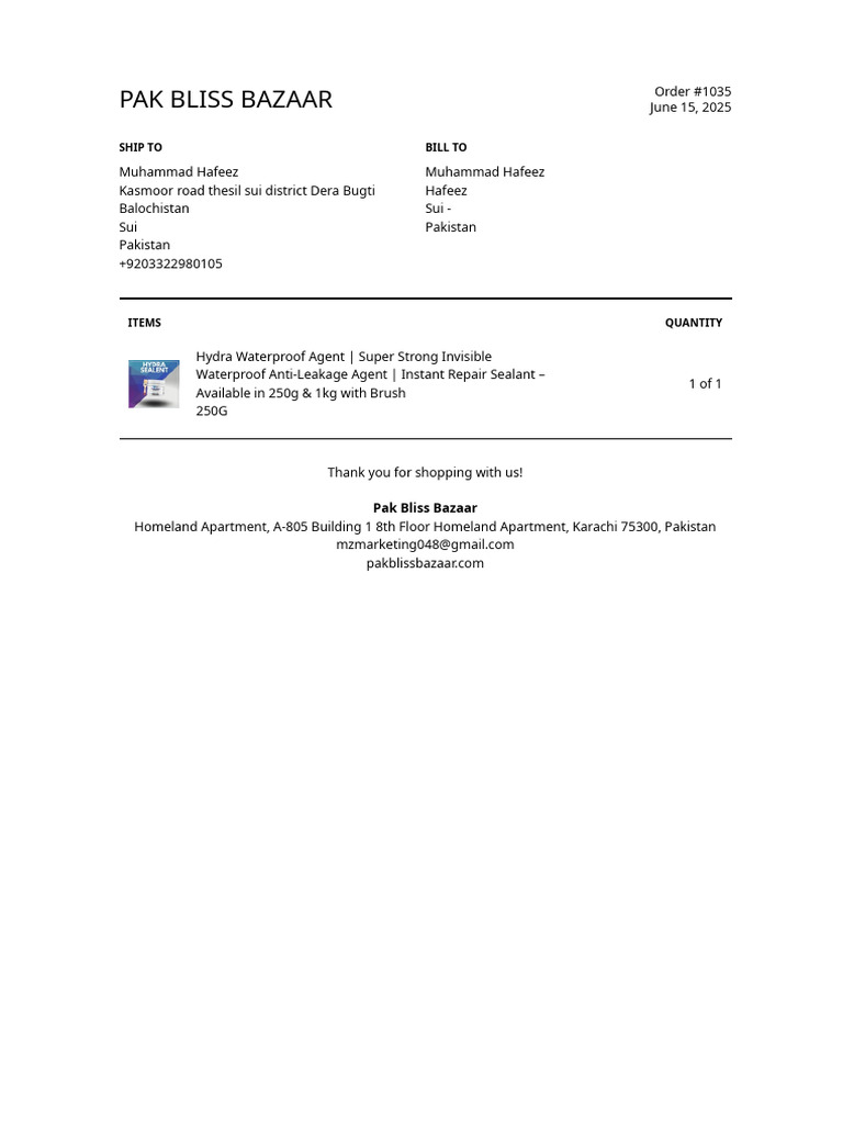 Packing Slip 1035 20250615T190728Z | PDF