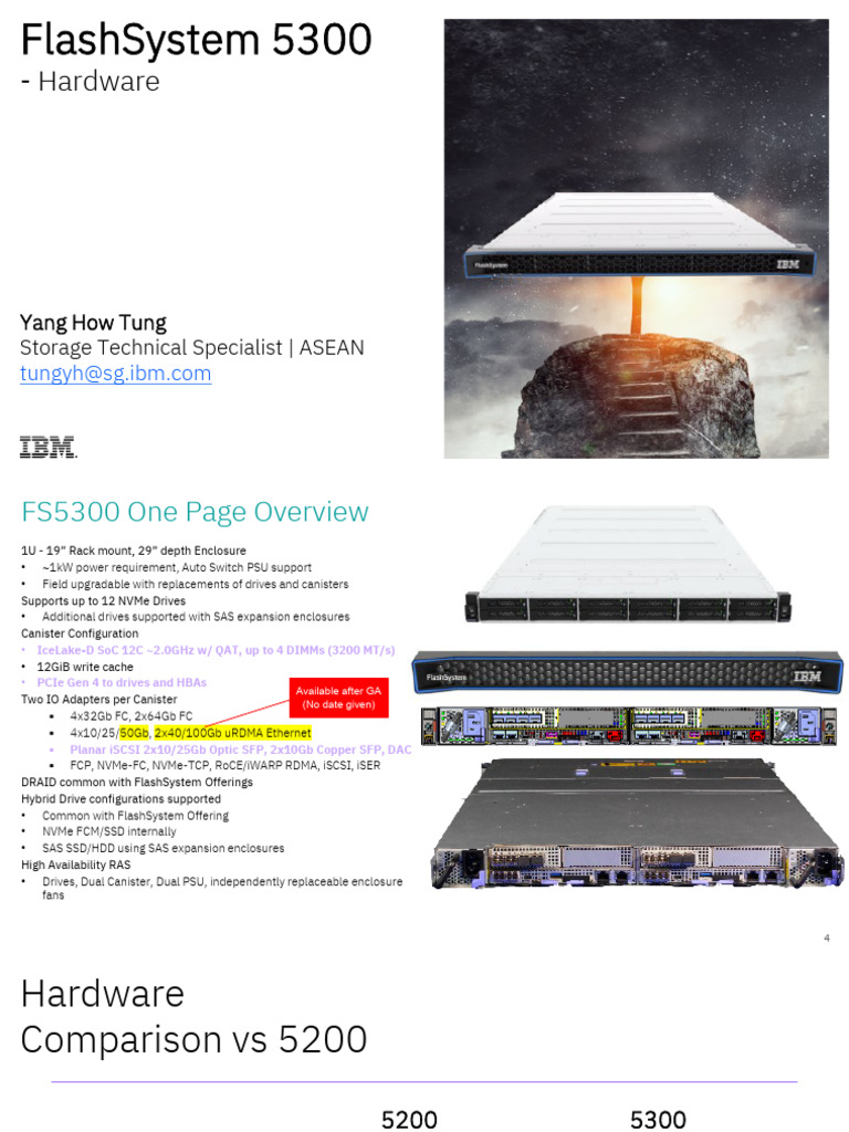 FlashSystem 5300 Overview and Features | PDF | Booting | Solid State Drive