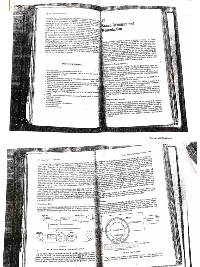Sound Recording and Reproduction (COE 509) | PDF
