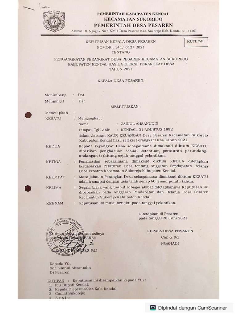 Sk Kaur Keuangan Pdf