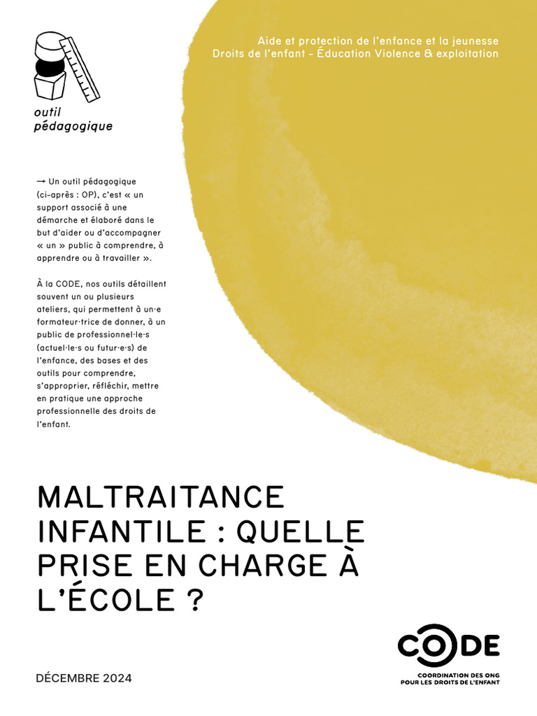 Prise en charge de la maltraitance infantile | PDF | Abus sur mineur ...