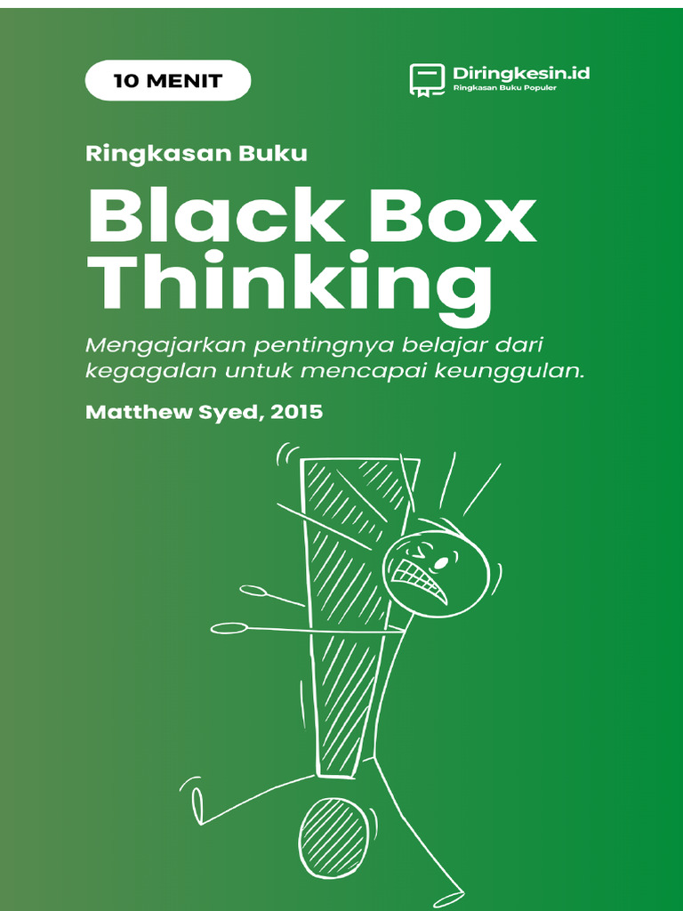 Ringkasan Buku Black Box Thinking | PDF