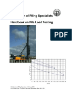 Piles Load Testing Handbook