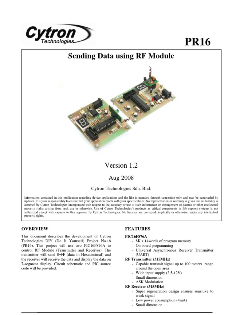 Details Description Pr16 | PDF