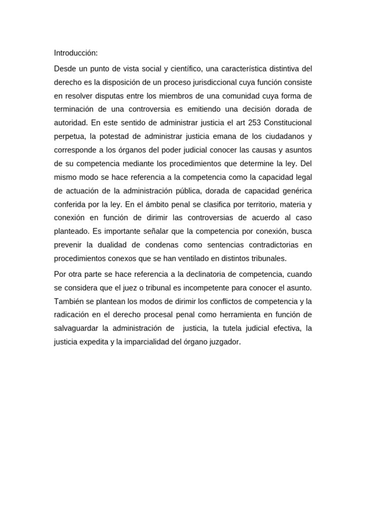 Jurisdicción y Competencia en Derecho Penal | PDF | Jurisdicción | Ley ...