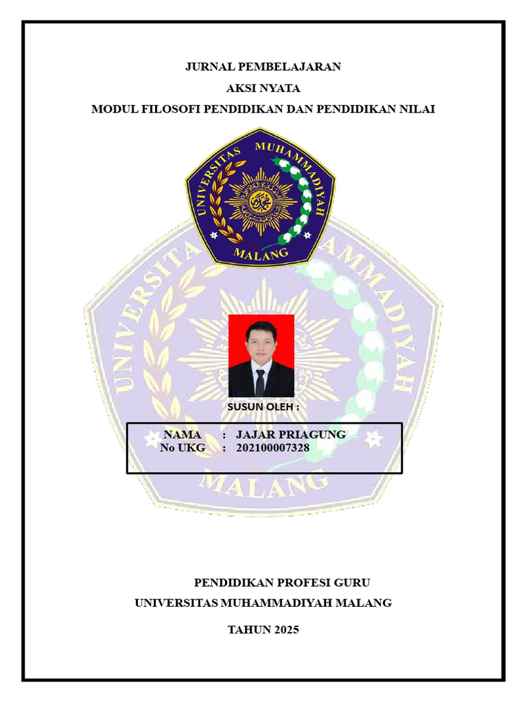 Jurnal Pembelajaran Pendidikan Nilai | PDF