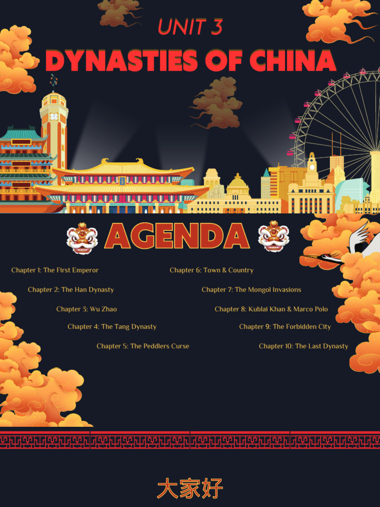 Unit 3 - Dynasties of China | PDF | China | World Politics