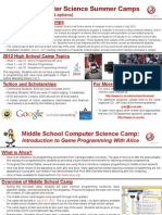 Computer Science Camp-Flyer