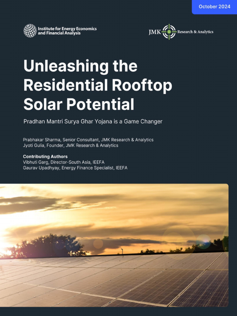 Residential Rooftop Solar Insights | PDF | Solar Power | Photovoltaic ...