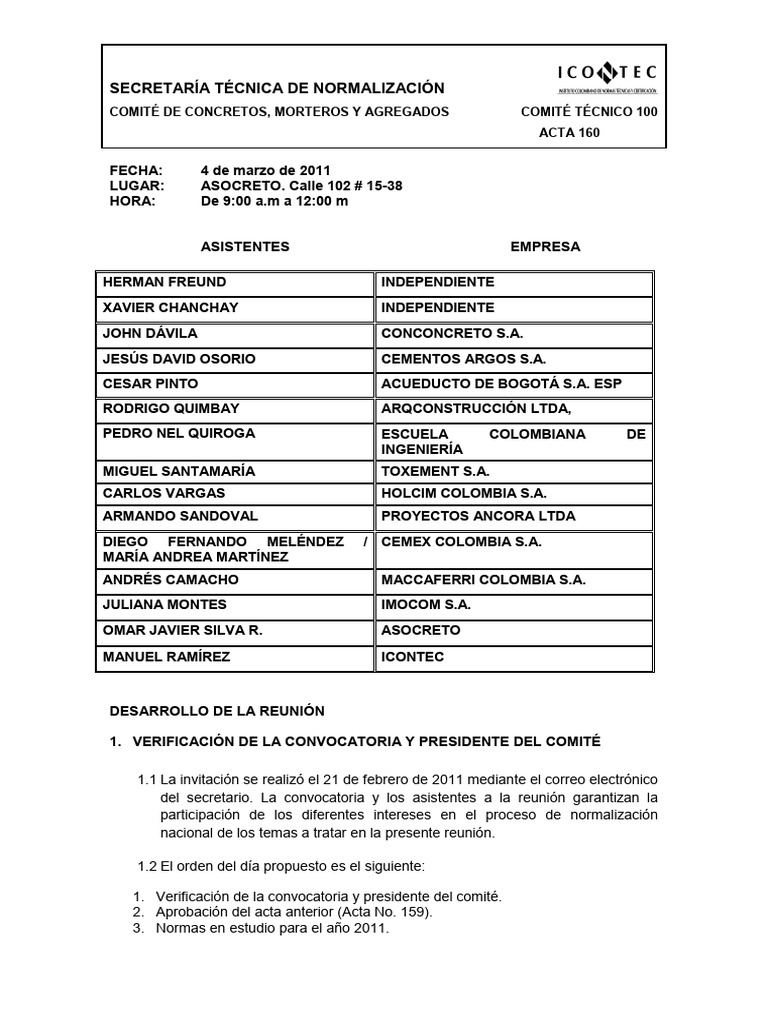 Actualización NTC 550 Curado Cilindors | PDF | Hormigón | Materiales de ...