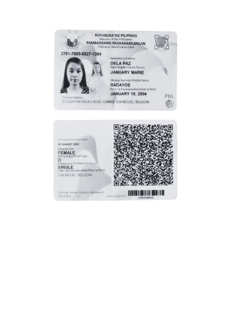 National ID (Print) | PDF
