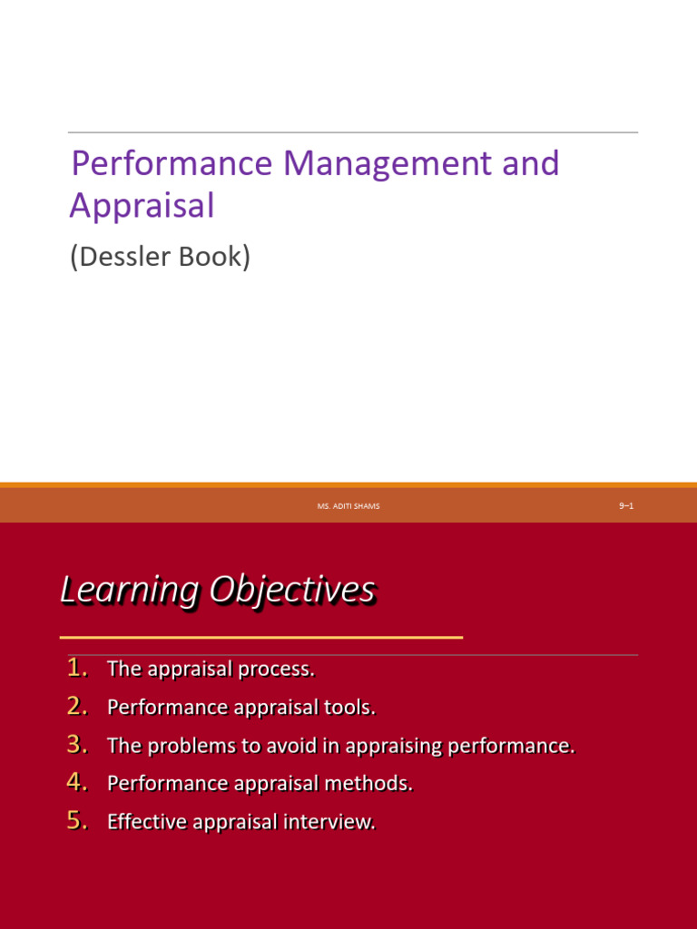 Performance Management & Appraisal Guide | PDF | Performance Appraisal ...