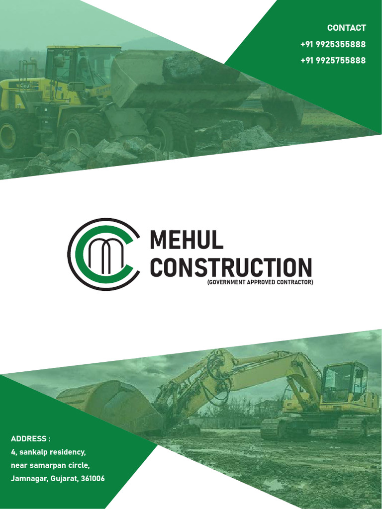 Mehul Construction Company Overview | PDF
