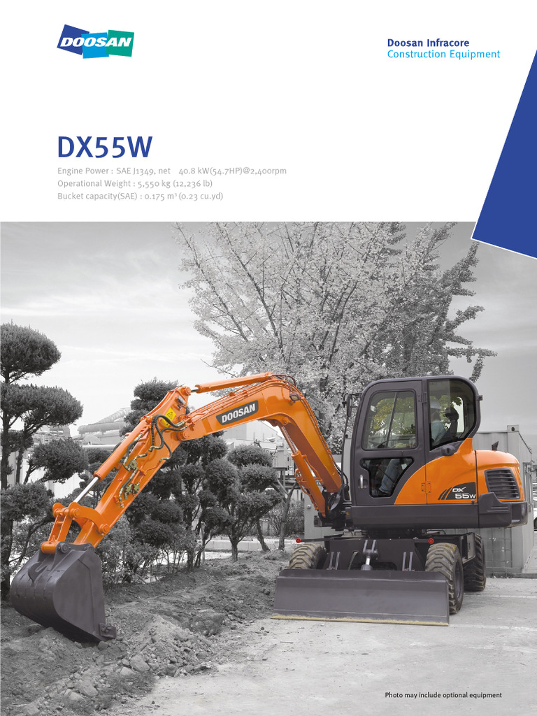 Brochure DX55W en | PDF | Reliability Engineering | Axle