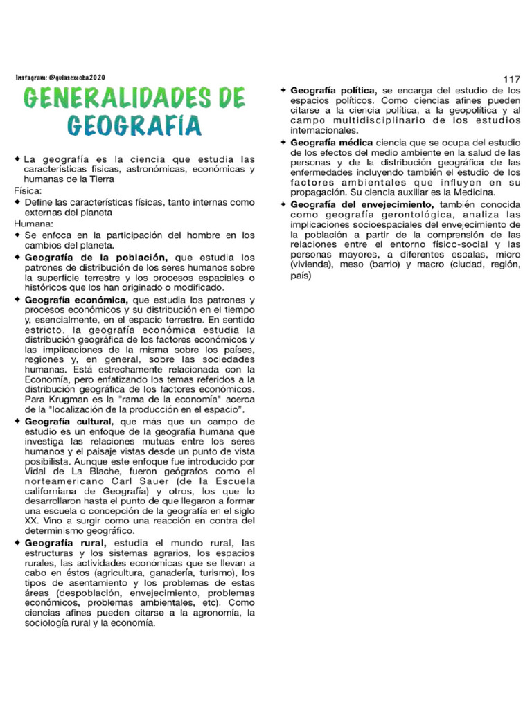 Geografía | PDF