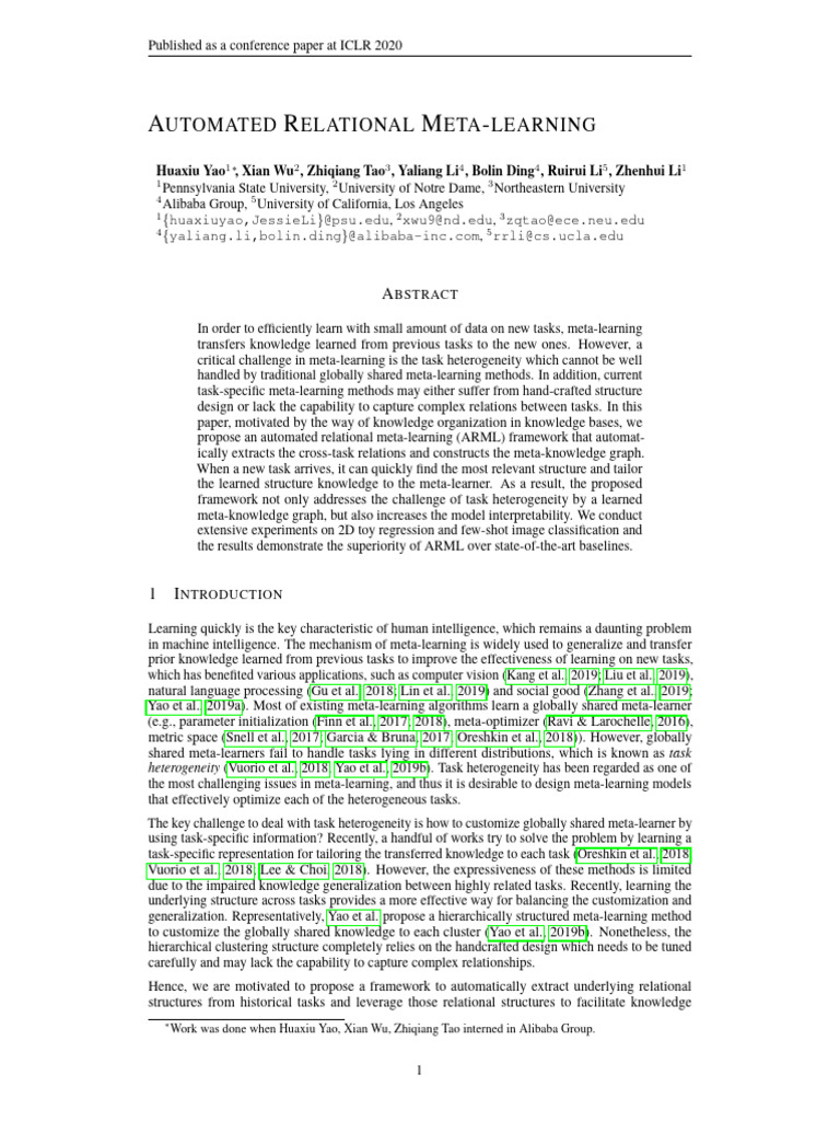 Automated Relational Meta-Learning | PDF | Visual Cortex | Vertex ...