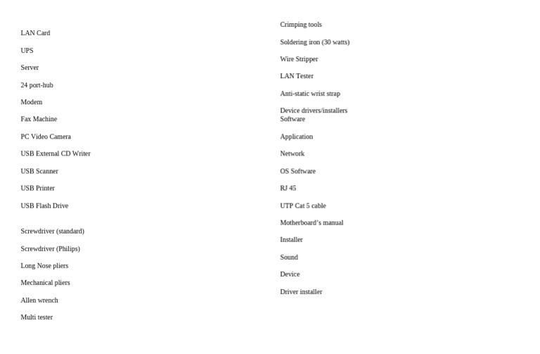 Essential Networking and Tech Tools | PDF
