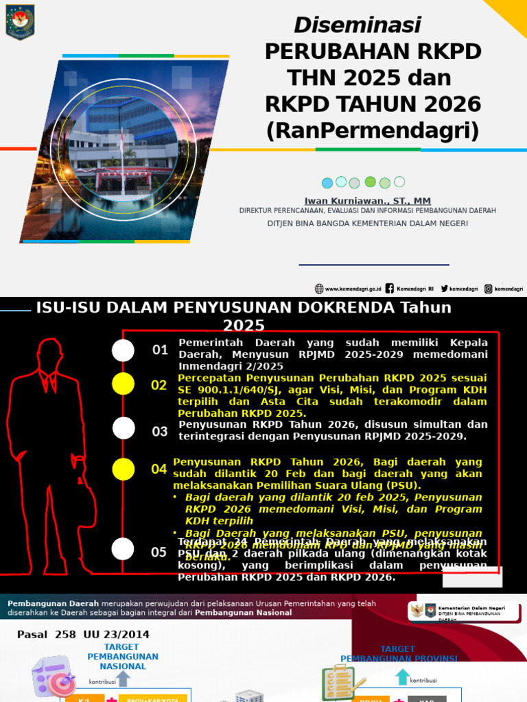 Pedoman Penyusunan RKPD 2026 | PDF