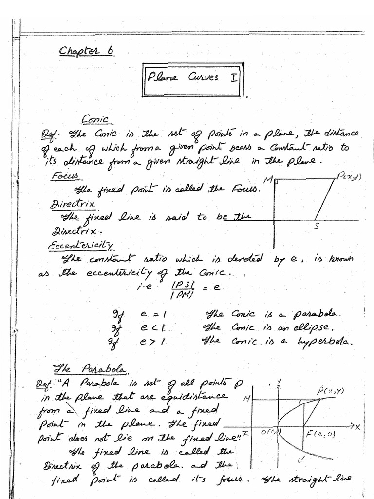 Chapter 6 Notes: Calculus & Geometry | PDF | Geometry | Mathematics