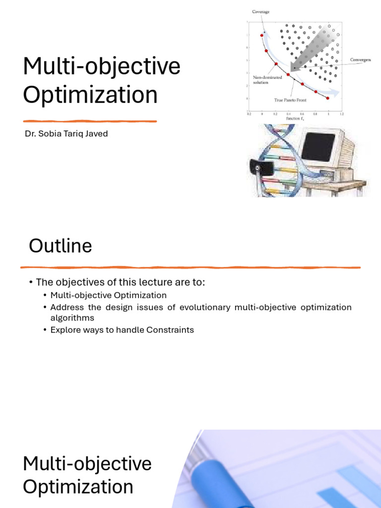 Multi-Objective Optimization Basics | PDF | Mathematical Optimization ...