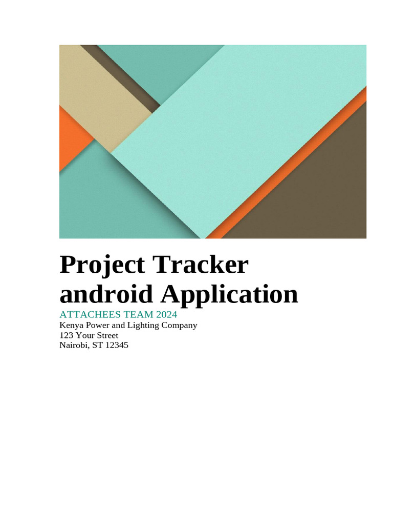 Company Project Tracking App Proposal | PDF | Software Testing | Usability