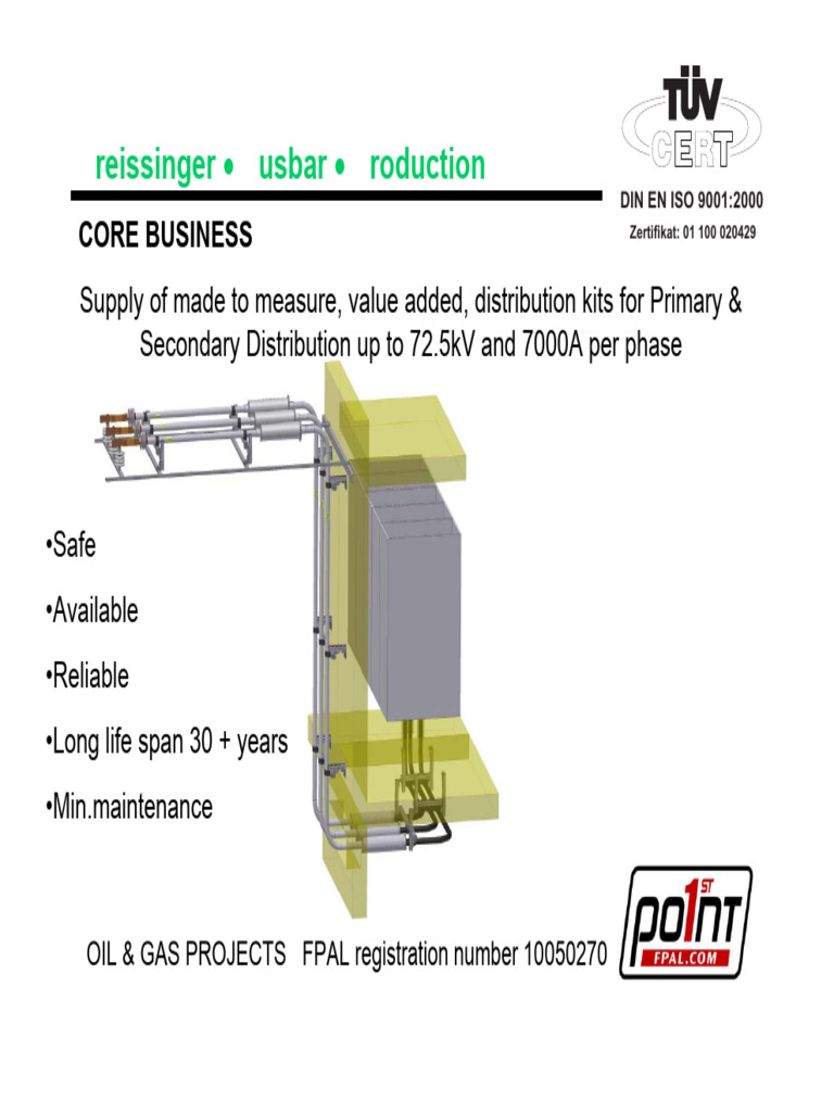 Custom Busbar Solutions for Power Distribution | PDF | Insulator ...
