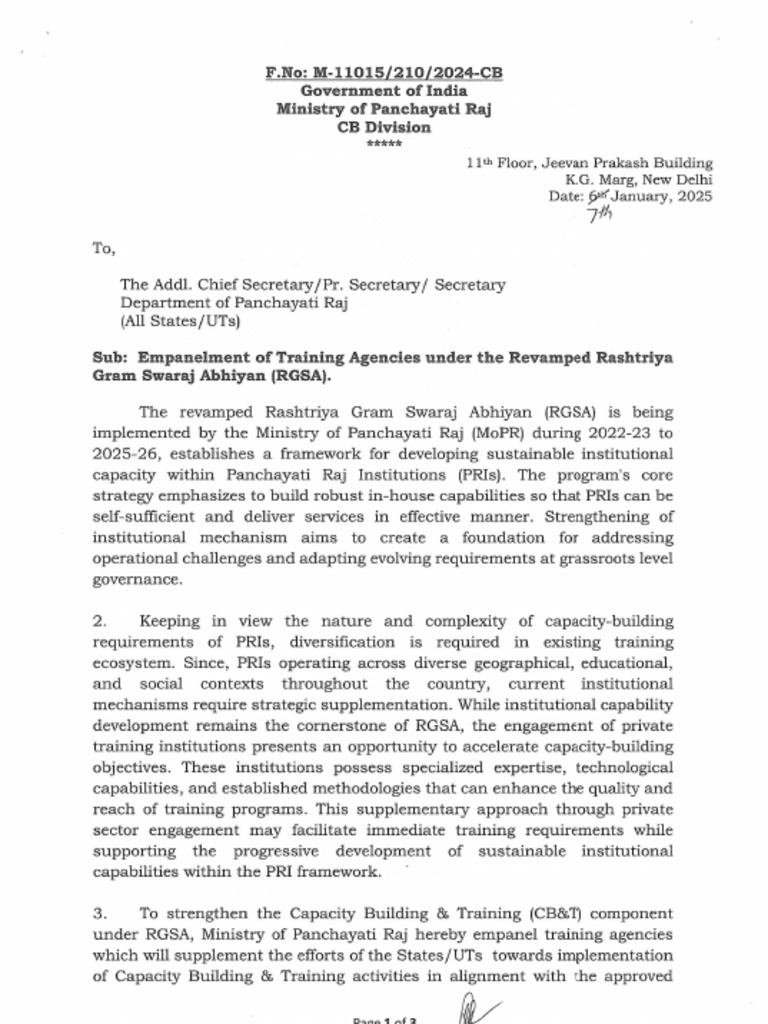 Rgsa Training | PDF