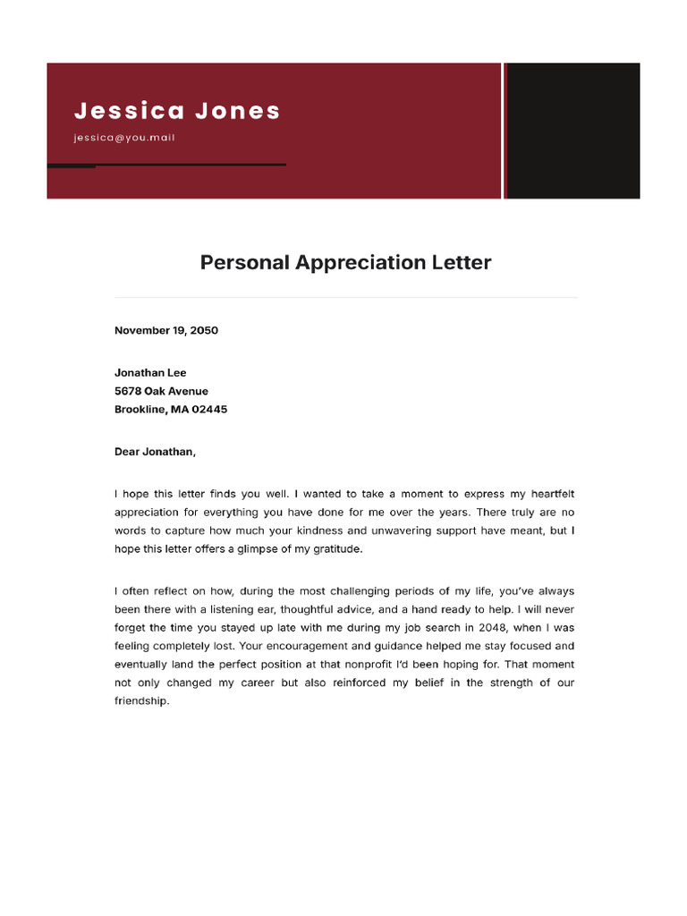 Application Letter | PDF